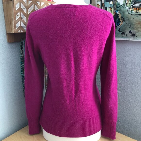 Apt. 9 100% Cashmere V Neck Sweater - Quiet Luxury - Picture 4 of 8